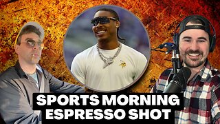 Justin Jefferson Gets Paid More Than Crickett! | Sports Morning Espresso Shot