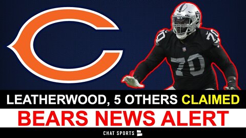 Chicago Bears Claim Former Raiders 1st Round Pick Alex Leatherwood + 5 Others