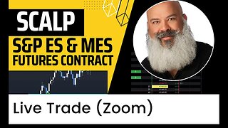 Live Trade Mon July 17 | Day Trade ES Emini Price Action Trading System Using MES Micro Futures