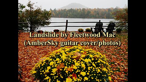 Landslide by Fleetwood Mac (AmberSky guitar cover/photos)