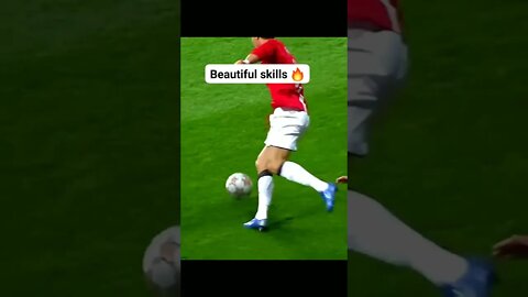 beautiful skills in football #shorts #footballskills #football