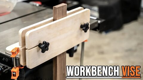 How to make a Workbench Vise ( DIY MOXON VISE )