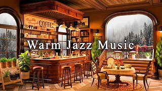 Smooth Jazz Music & July Cozy Coffee Shop Ambience ☕ Relaxing Jazz Instrumental Music to Study, Work