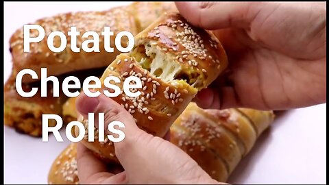Potato Cheese Rolls Potato Bread Rolls