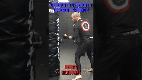 Heroes Training Center | MMA "How To Double Up" Uppercut & Uppercut & Uppercut & Round 2 BH #Shorts