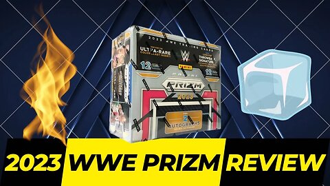 Unboxing WWE Prizm 2023 Hobby Box