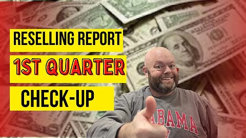 Reselling Report: Half of the 1st quarter is gone, how are you Amazon and Ebay goals?