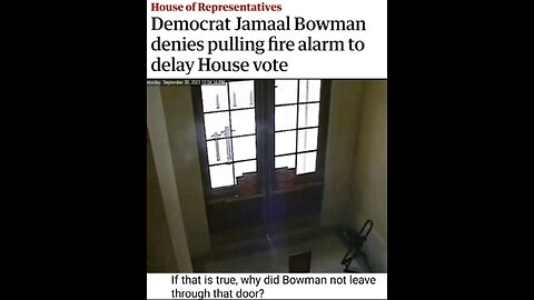 Far-left New York Democratic Rep. Jamaal BowmanJamaal Removing Signs Before Pulling Capitol Alarm