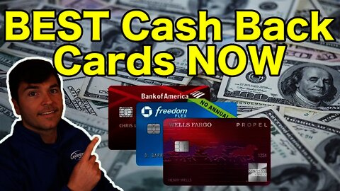 TOP Cash Back Cards Right NOW