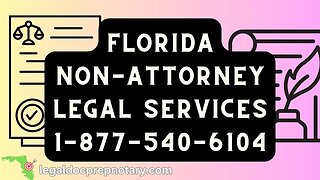 Hallandale FL Quitclaim | Power Of Attorney & Notarization. Non-Attorney Legal Service