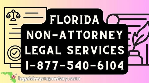 Hallandale FL Quitclaim | Power Of Attorney & Notarization. Non-Attorney Legal Service