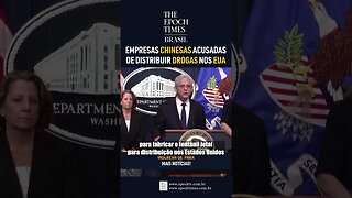 Os EUA apresentaram acusações contra entidades chinesas ligadas à fabricação de fentanil #shorts