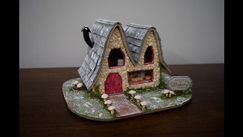 Winter Fairy Garden - Bakery Part 2