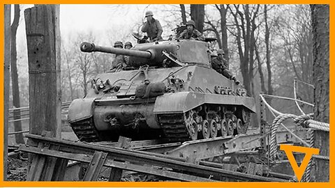 Driving a Sherman M4A3 Easy 8 around in Germany 1945.