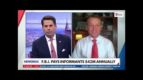 Wake Up America on Newsmax TV: Federal Informants are Paid Millions of Taxpayer Dollars