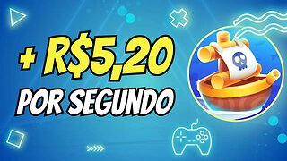 [SAQUE R$5,20 POR SEGUNDO] Jogo Para Ganhar Dinheiro de Verdade no Pix Sem Limites e já Pode Sacar