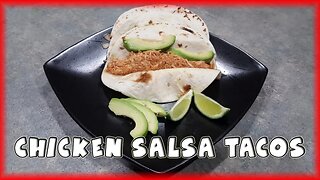 Slow Cooker Chicken Salsa Tacos