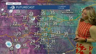 Mostly sunny but chilly and breezy in the Denver Metro