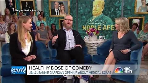 Megyn Kelly TODAY: Comedian Jim Gaffigan, wife open up about brain tumor