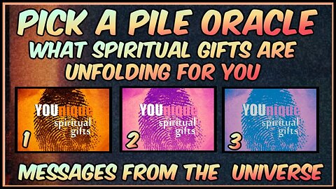 Pick A Card Oracle Reading l What Unique Spiritual Gifts Are Being Activated? l Timeless Messages