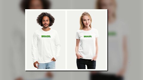 BRASIL. SAMER BRASIL (BRASILIEN) (SPREADSHIRT)