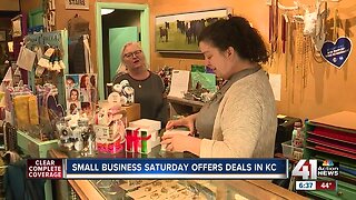 Small Business Saturday underway