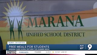 Marana Cares Mobile offering free meals for students this summer