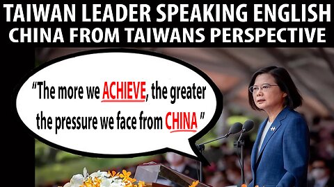 What Does Taiwan Think of China? SPEAKING ENGLISH FULL SPEECH President Tsai Ing-wen Oct. 10th 2021
