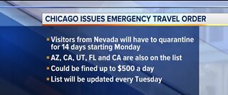 Chicago issues emergency travel order