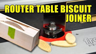 Turn Your Router Table into a Biscuit Joiner - Slotting Router Bits