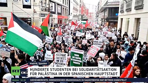 Weltweite Proteste fortgesetzt: Solidarität mit Palästina