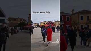 Burano, Venice, Italy 🇮🇹 #shorts #travel #europe #italy #italia #burano #venice #venezia