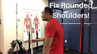 FIX Rounded Shoulders! | Dr Wil & Dr K