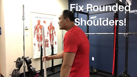 FIX Rounded Shoulders! | Dr Wil & Dr K