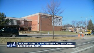 Reagan High School teacher arrested
