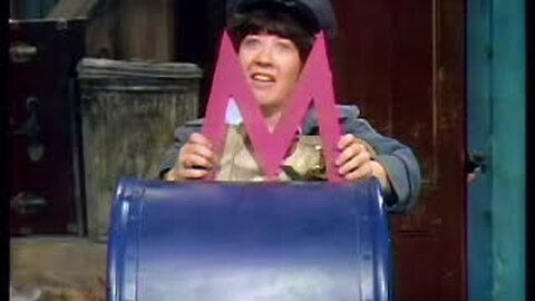Classic Sesame Street - Molly the Mail Lady talks about the letter M