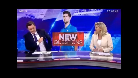 Leaked Footage of Australian news reporters criticising tennis star Novak Djokovic off-air