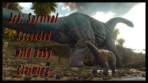 How To Claim Wild Baby Dinos - Ark: Survival Ascended