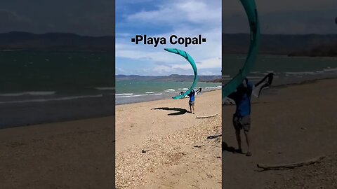 Kiteboarding in Costa Rica, Guanacaste Copal Beach