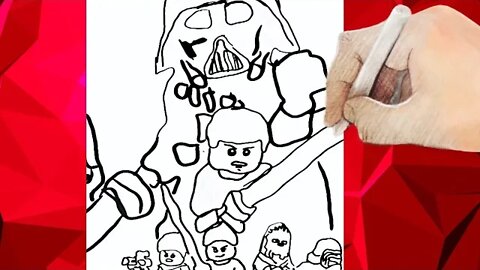 Drawing Lego Star Wars Cover Timelapse