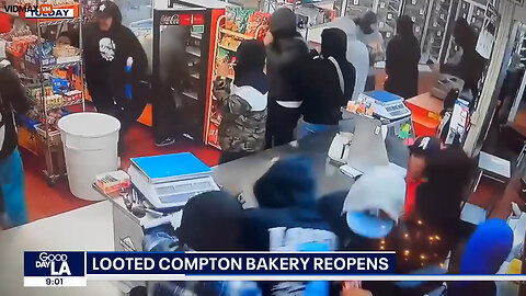 Compton Bakery Is Looted By Over 100 Thugs