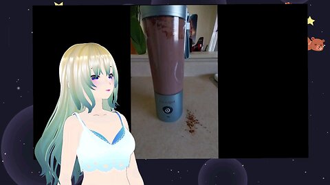A smoothie if a vtuber makes one