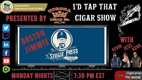 Boston Jimmie of Stogie Press, I'd Tap That Cigar Show Episode 193