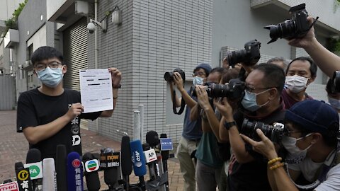 Pro-Democracy Activist Joshua Wong Arrested By Hong Kong Police