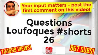 Questions Loufoques #shorts 26