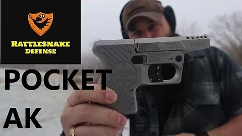 Watch while I shoot a pocket AK 7.623 derringer. Everyone just wanted to know how much it hurt PAK1