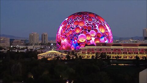 The Sphere Las Vegas 4K Resolution