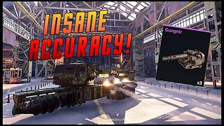 New Gungnir machine gun is insanely accurate | Crossout