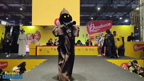 Grupo cosplay de STAR WARS se apresentando no Concurso Cosplay da Brasil Game Show 2022!