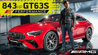 843BHP?! New GT63S E Performance V8 Hybrid AMG!